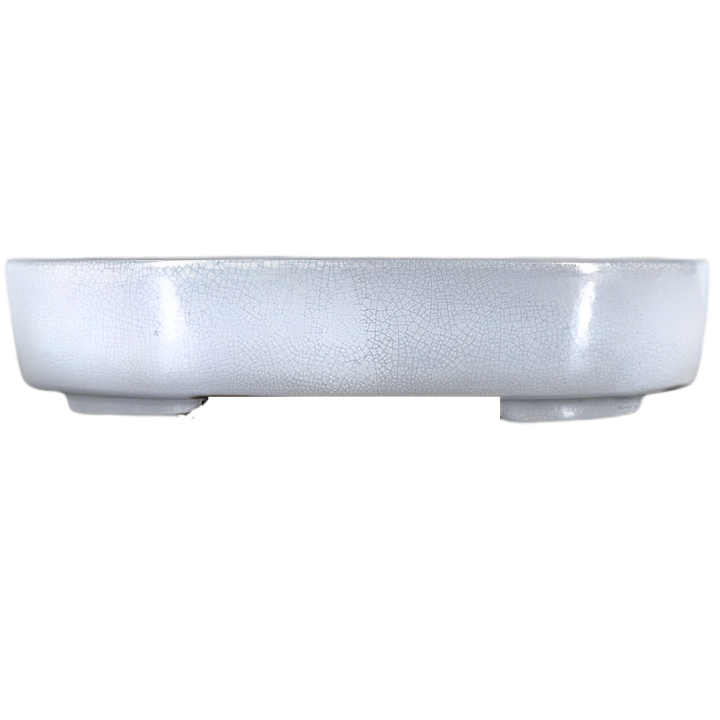Yixing Oval Glazed Pot 25.5 x 20 x 5.5 cm