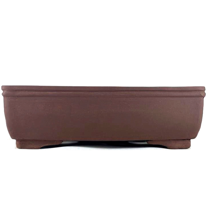 Yixing Rectangular Unglazed Pot 34x25.5x10 cm