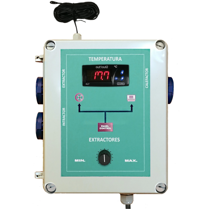 Controlador de Temperatura Indoor Novatec