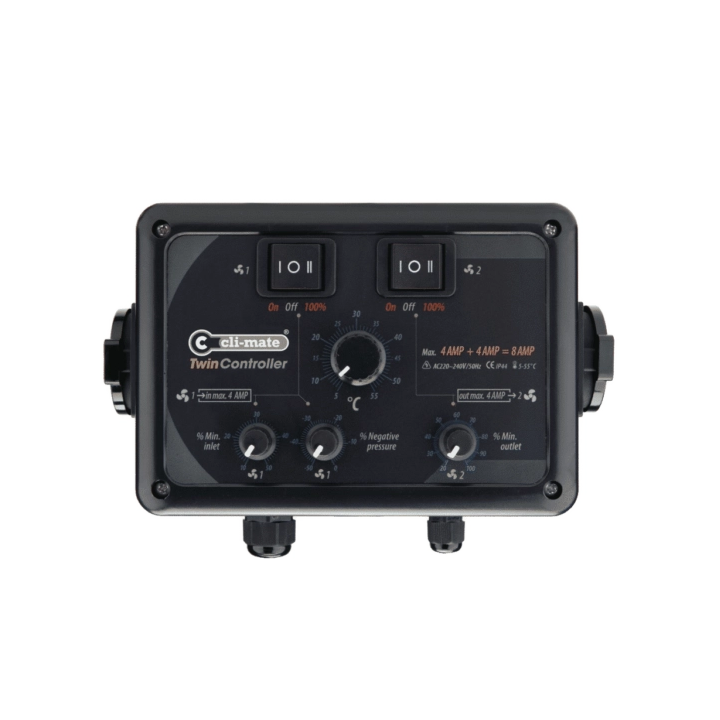 Cli-mate Twin Controller (8Amp)