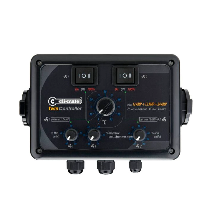 Cli-mate Twin Controller (24Amp)